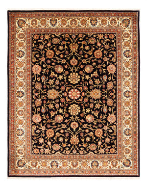 Tapis persan - Classique - 273 x 215 cm - bleu foncé