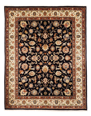 Tapis persan - Classique - 280 x 218 cm - bleu foncé