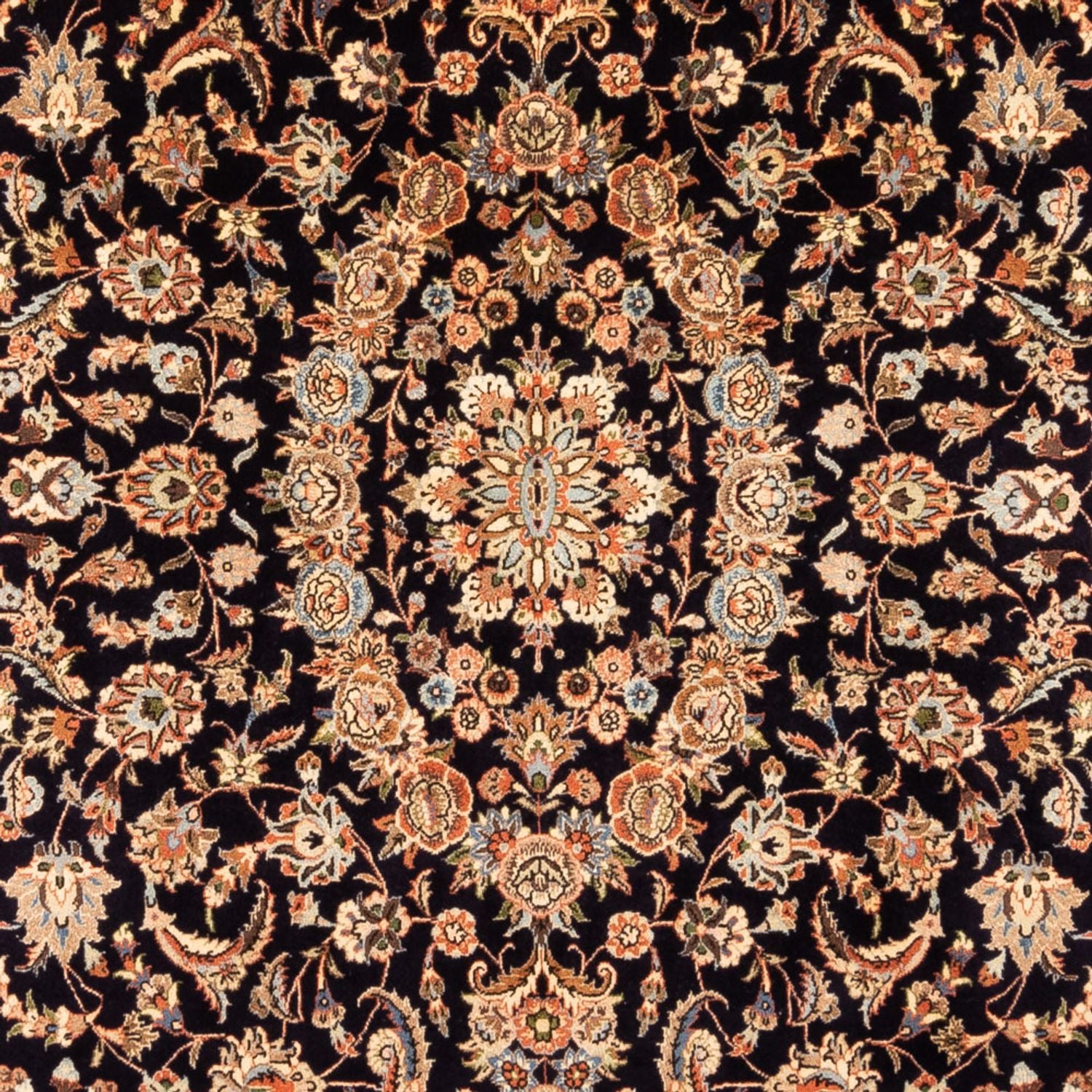 Tapis persan - Classique - 300 x 197 cm - bleu foncé