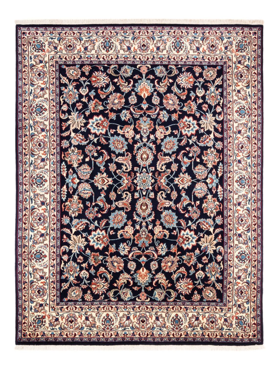 Tapis persan - Classique - 250 x 194 cm - bleu foncé