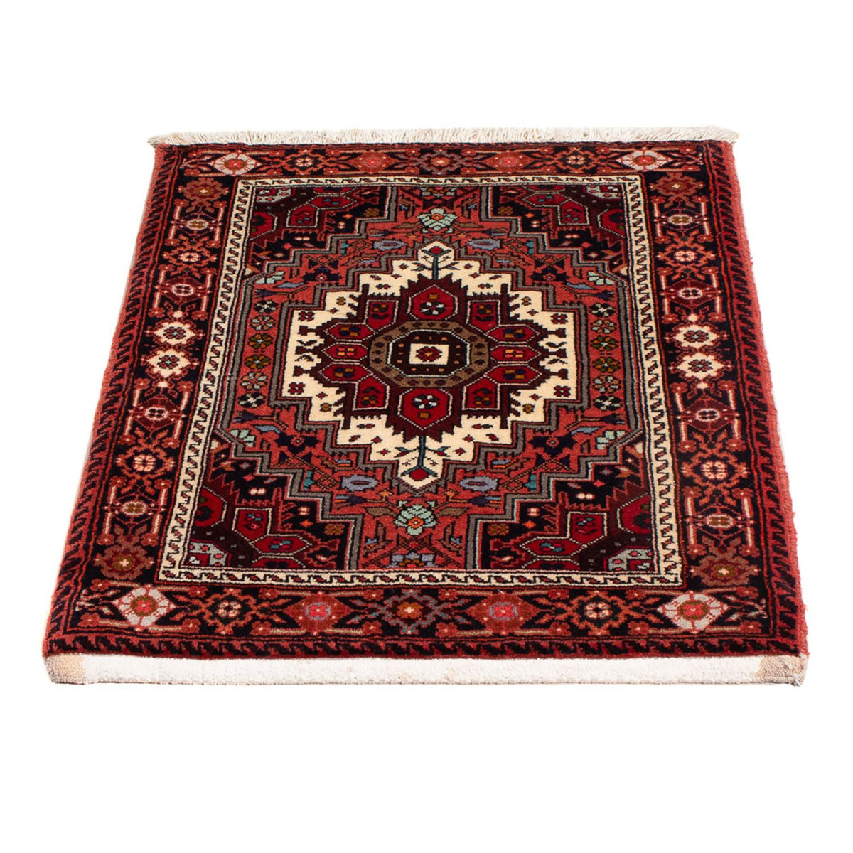 Tapis persan - Nomadic - 85 x 60 cm - rouge