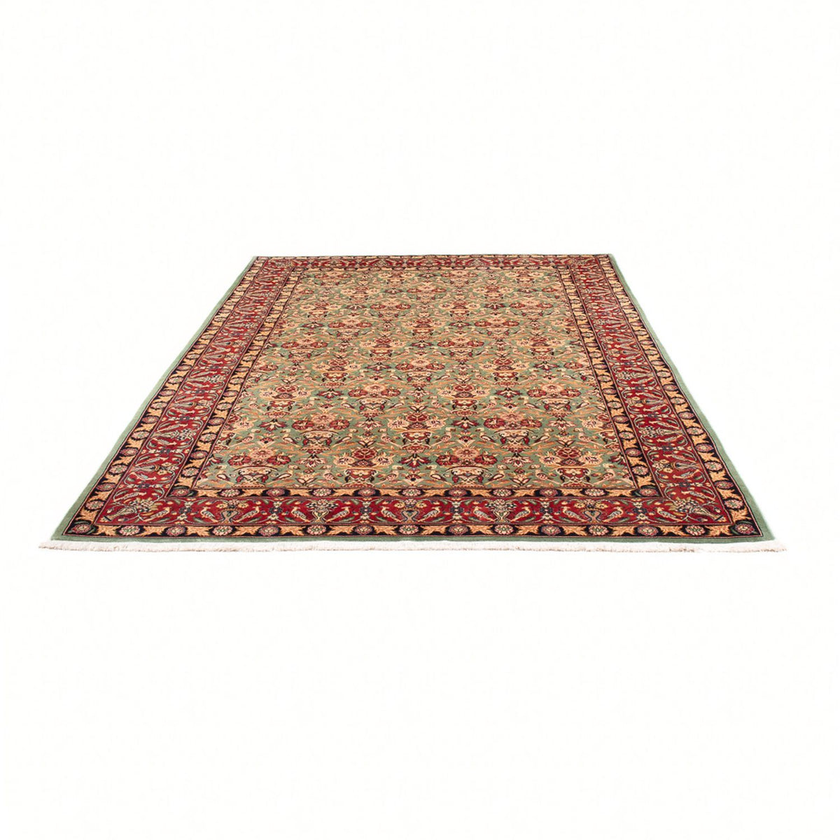 Tapis persan - Classique - 285 x 198 cm - vert olive