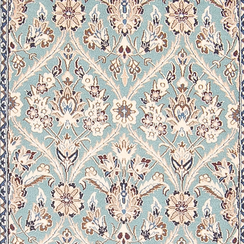 Tapis de couloir Tapis persan - Nain - Premium - 375 x 75 cm - beige