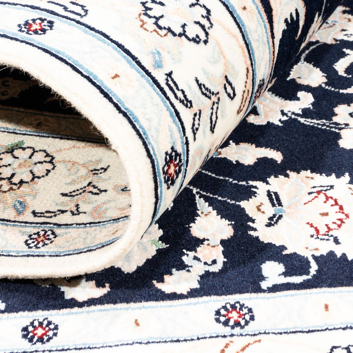 Tapis persan - Nain - Premium - 152 x 107 cm - crème