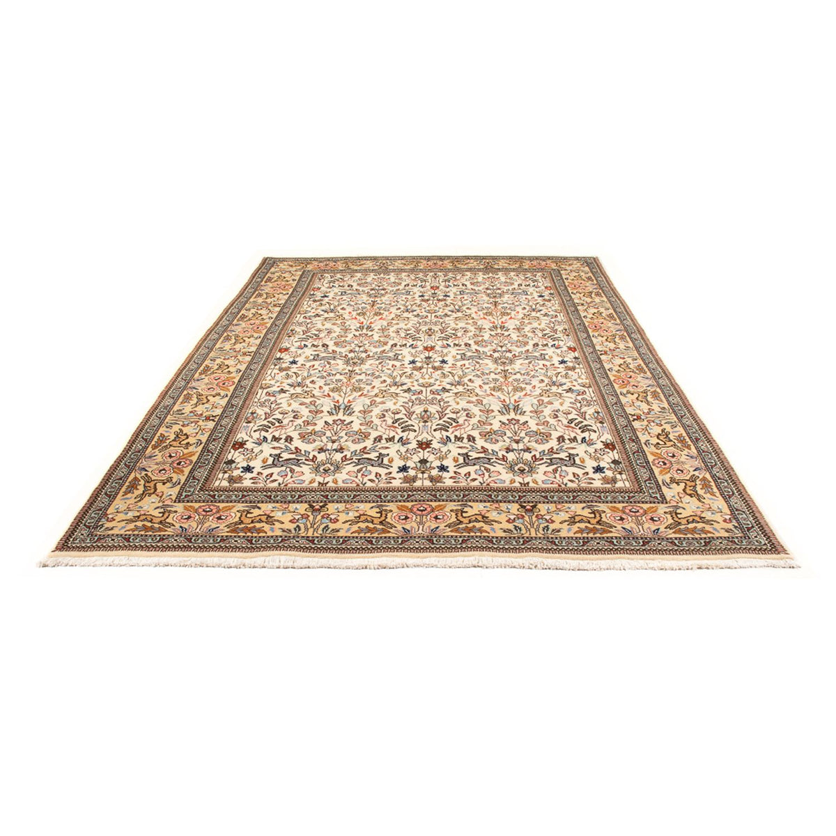 Tapis persan - Tabriz - 298 x 204 cm - crème