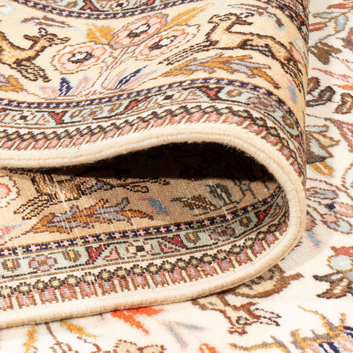 Tapis persan - Tabriz - 295 x 203 cm - crème