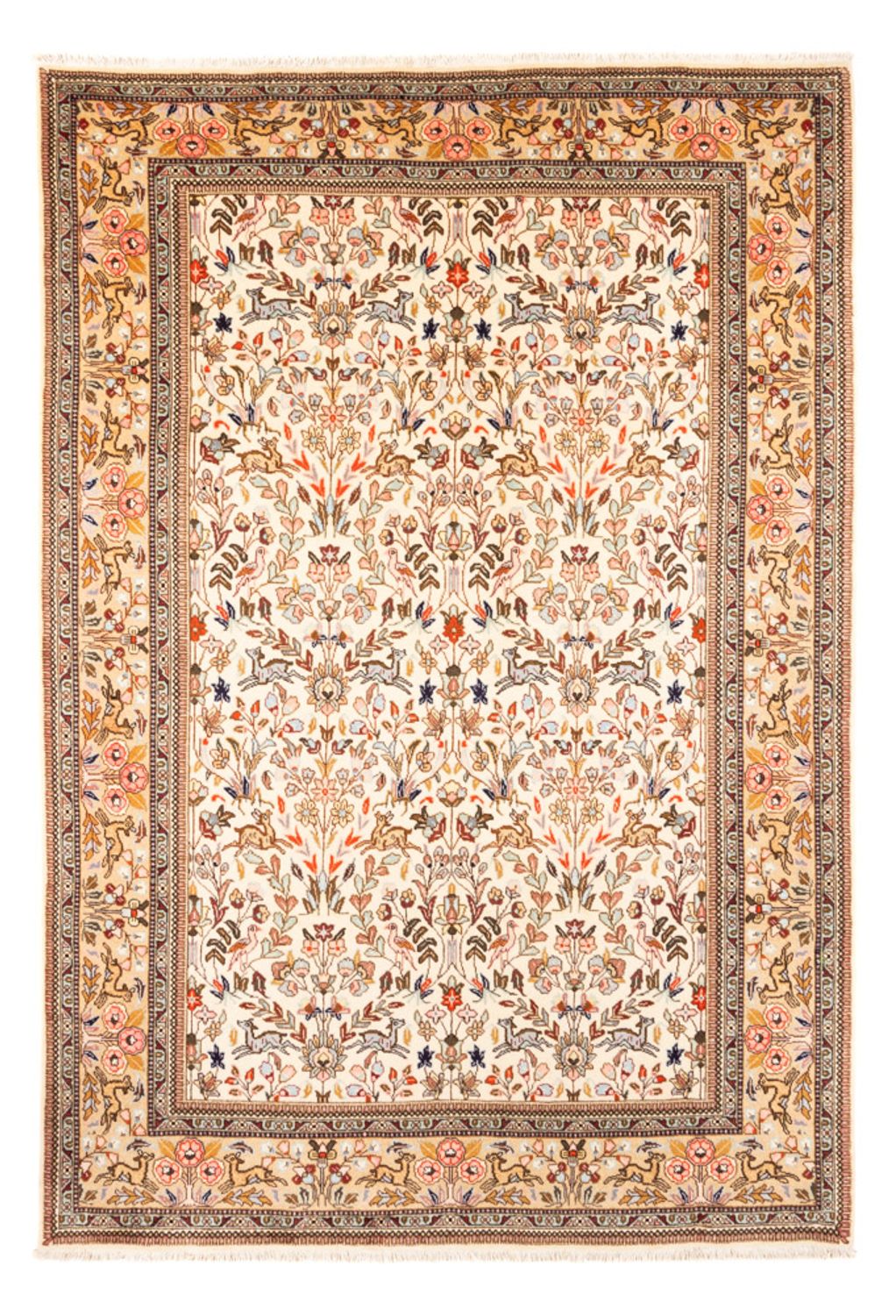 Tapis persan - Classique - 295 x 205 cm - crème