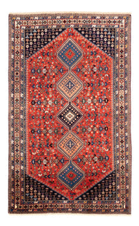 Tapis persan - Nomadic - 240 x 153 cm - rouge