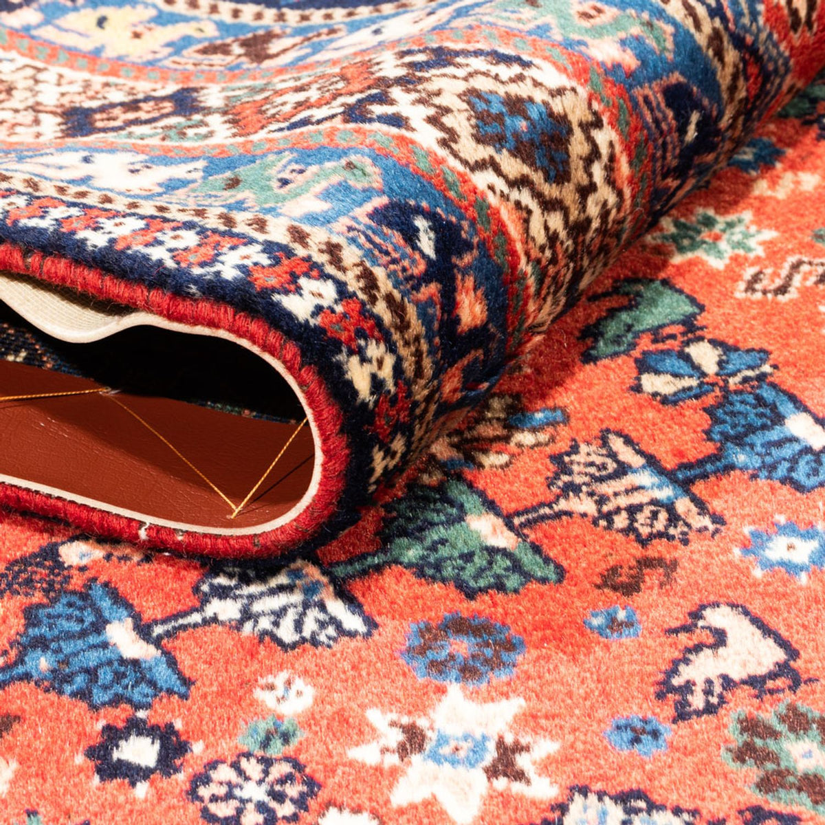 Tapis persan - Nomadic - 240 x 153 cm - rouge