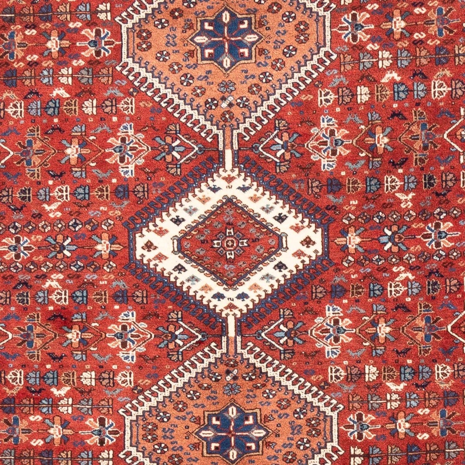 Tapis persan - Nomadic - 230 x 155 cm - rouge