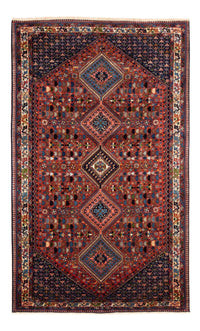 Tapis persan - Nomadic - 270 x 160 cm - rouge
