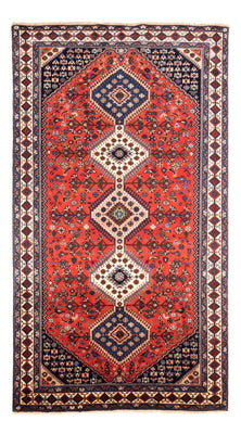 Tapis de couloir Tapis persan - Nomadic - 250 x 148 cm - rouge