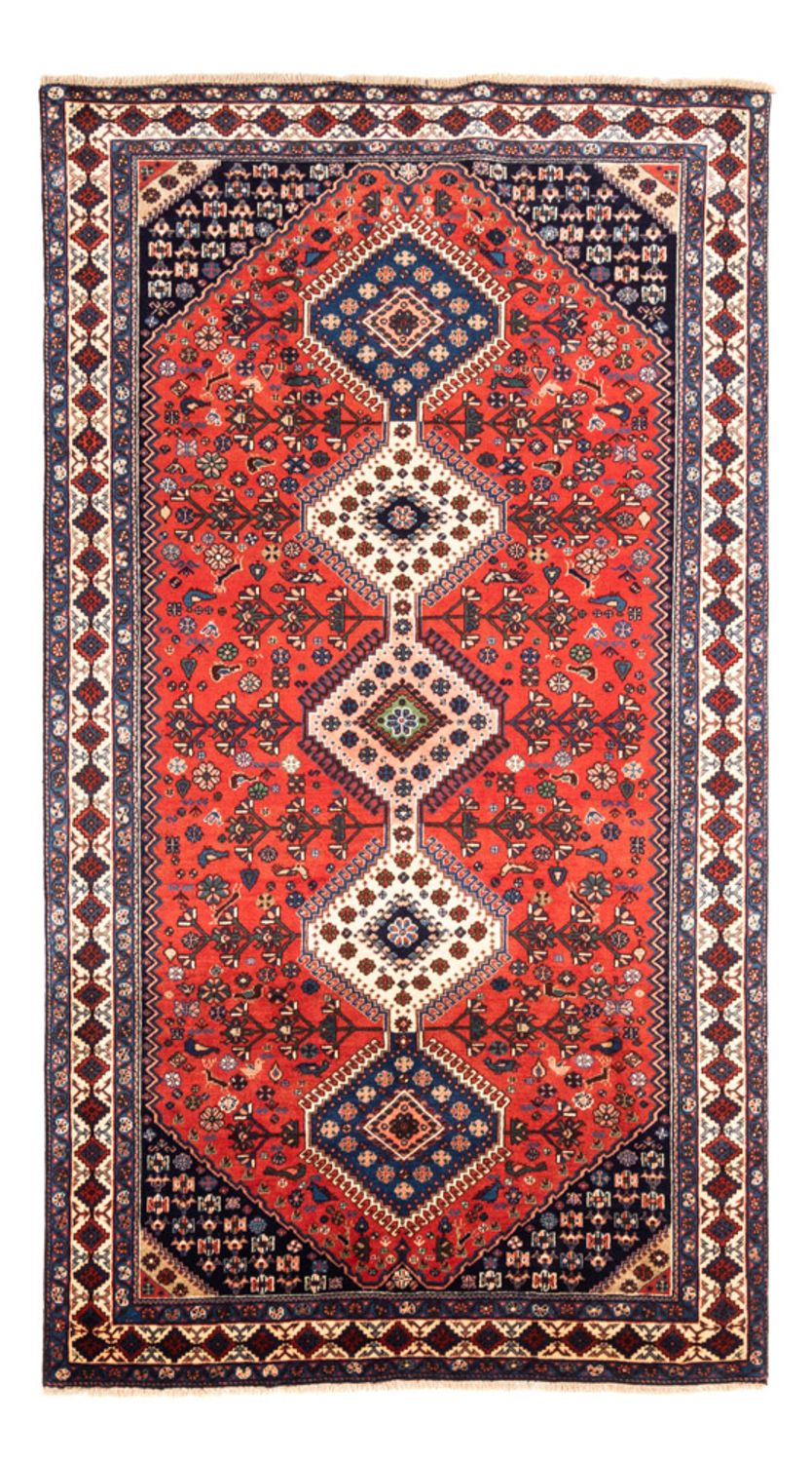 Tapis de couloir Tapis persan - Nomadic - 250 x 148 cm - rouge