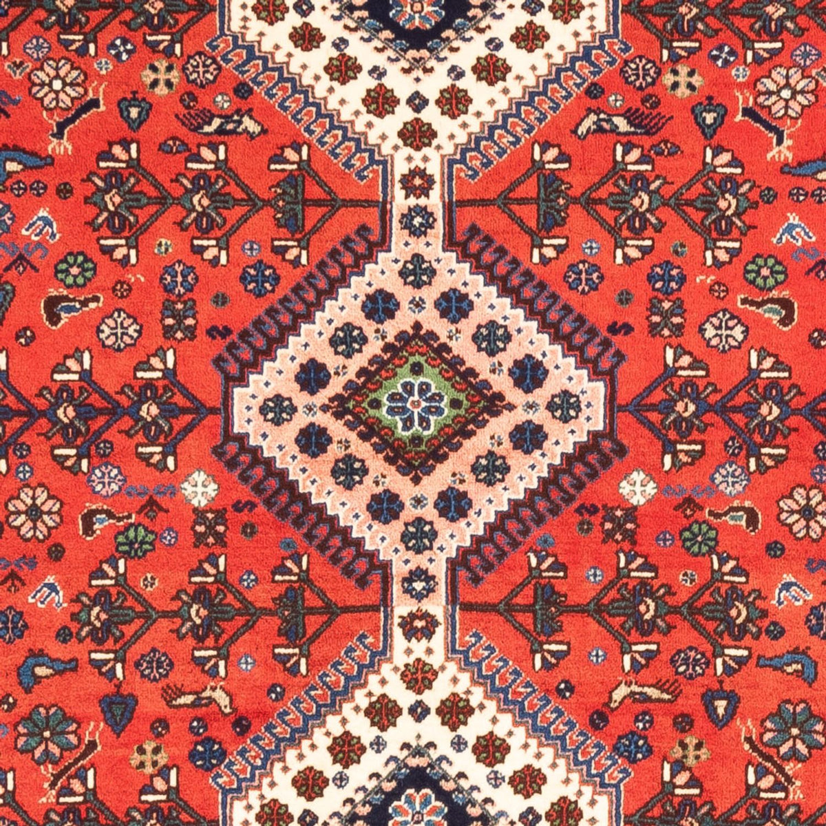 Tapis de couloir Tapis persan - Nomadic - 250 x 148 cm - rouge