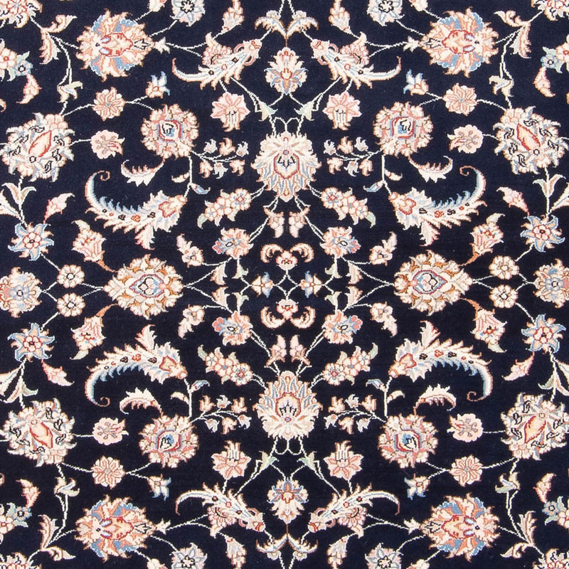 Tapis persan - Tabriz - Royal - 203 x 147 cm - bleu foncé