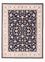 Tapis persan - Tabriz - Royal - 200 x 150 cm - bleu foncé