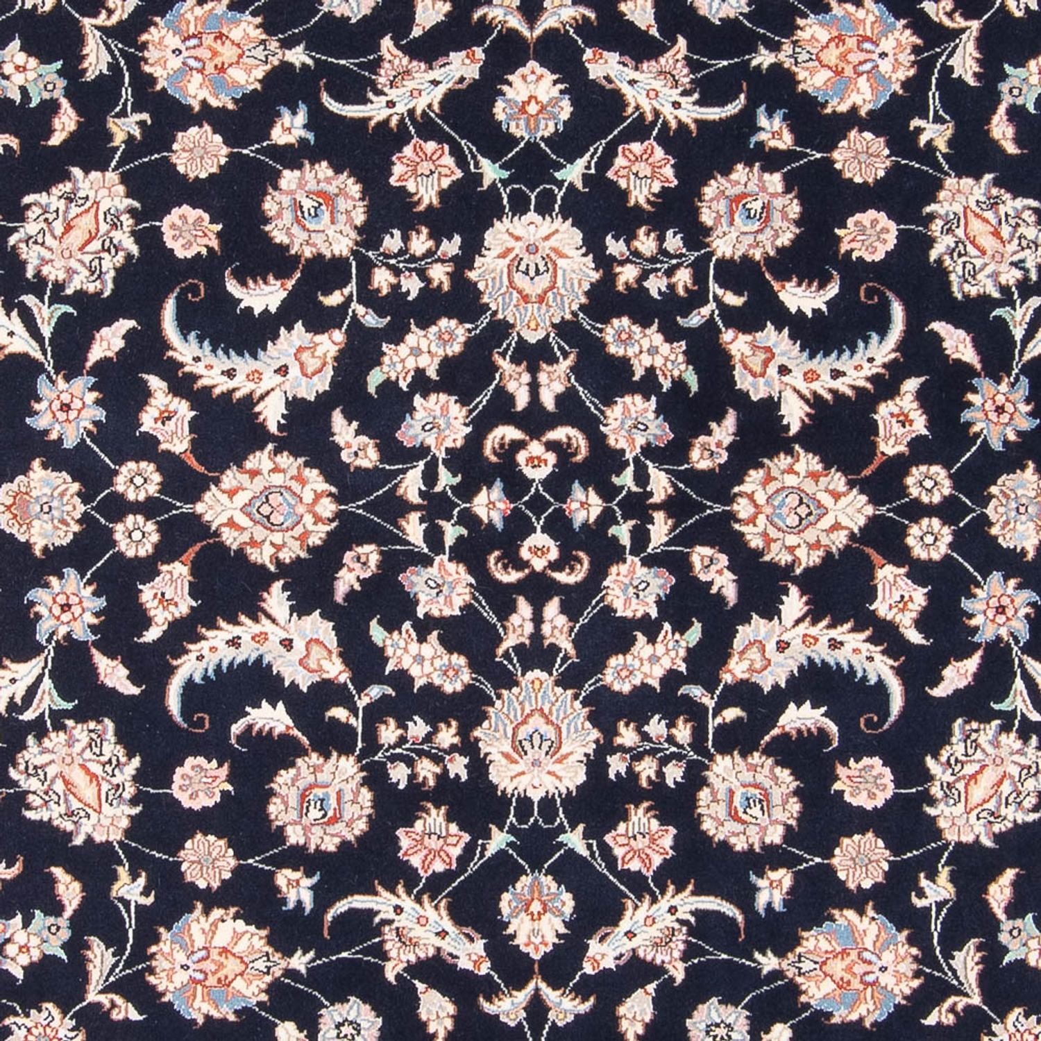 Tapis persan - Tabriz - Royal - 200 x 150 cm - bleu foncé