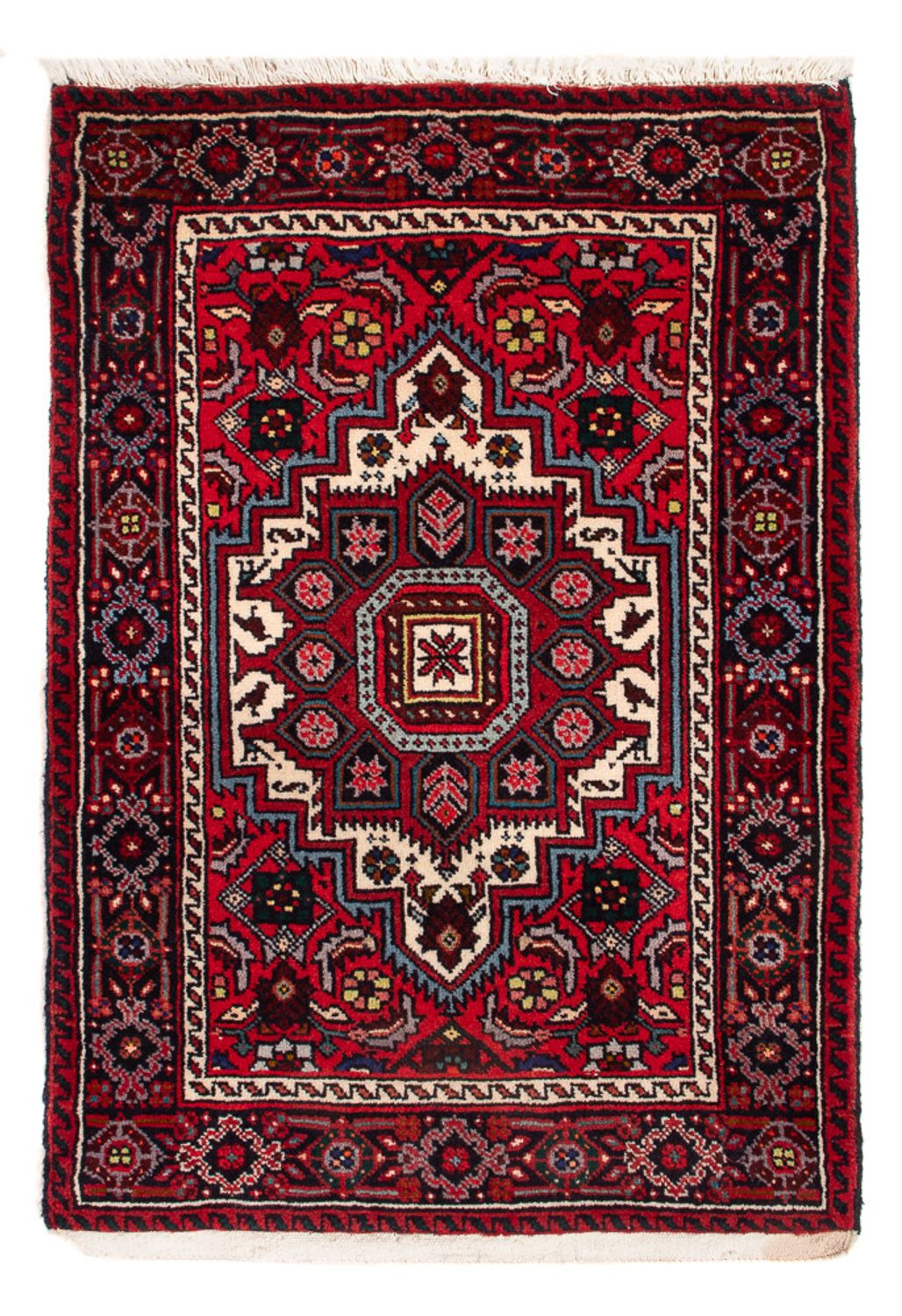 Tapis persan - Nomadic - 96 x 59 cm - rouge