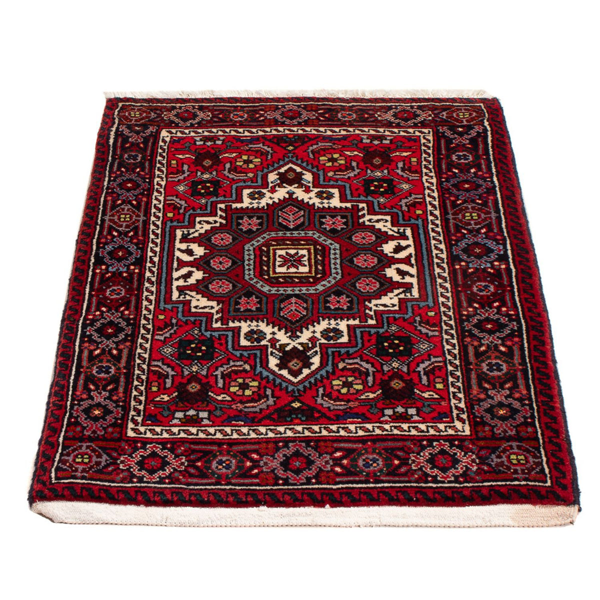 Tapis persan - Nomadic - 96 x 59 cm - rouge