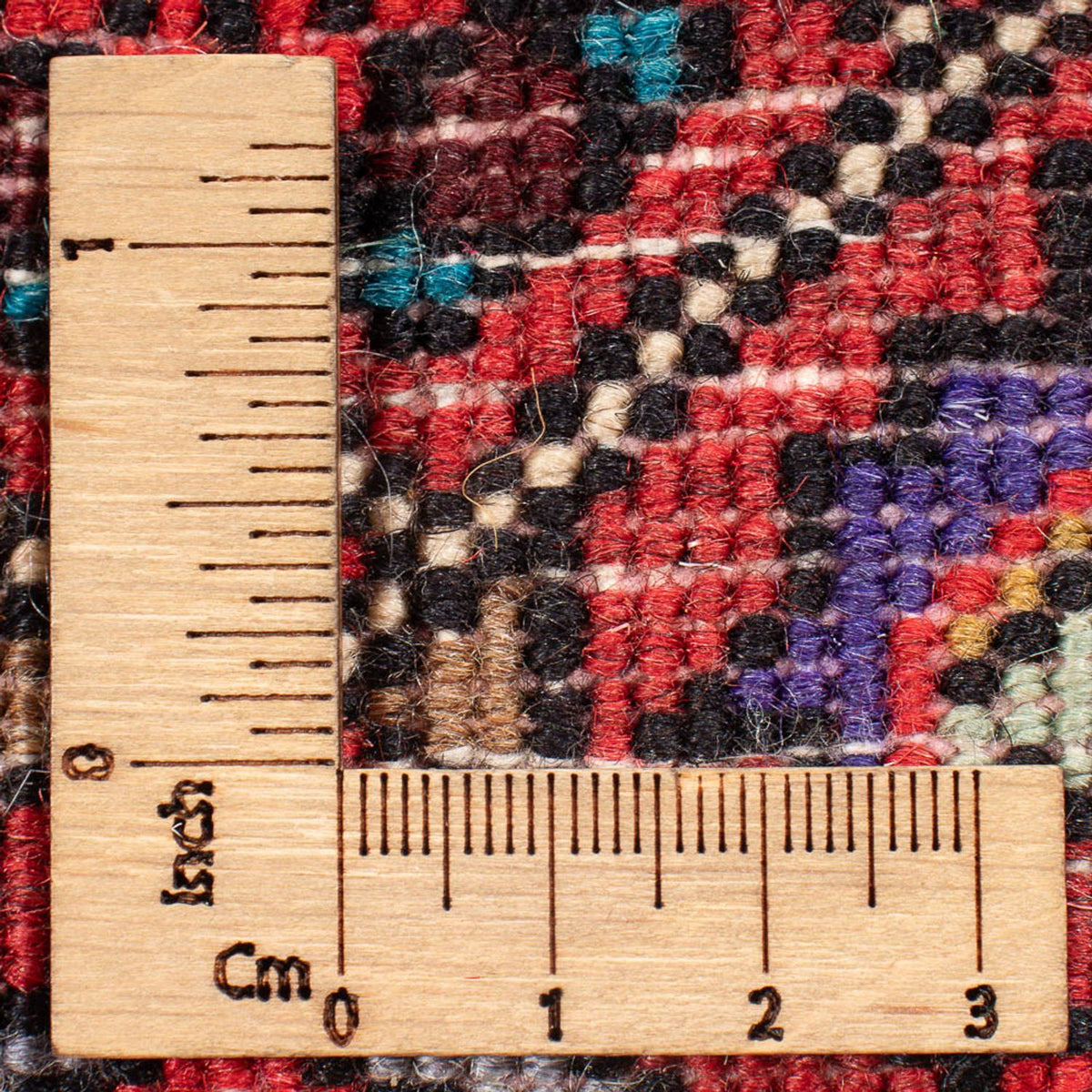 Tapis persan - Nomadic - 133 x 74 cm - rouille