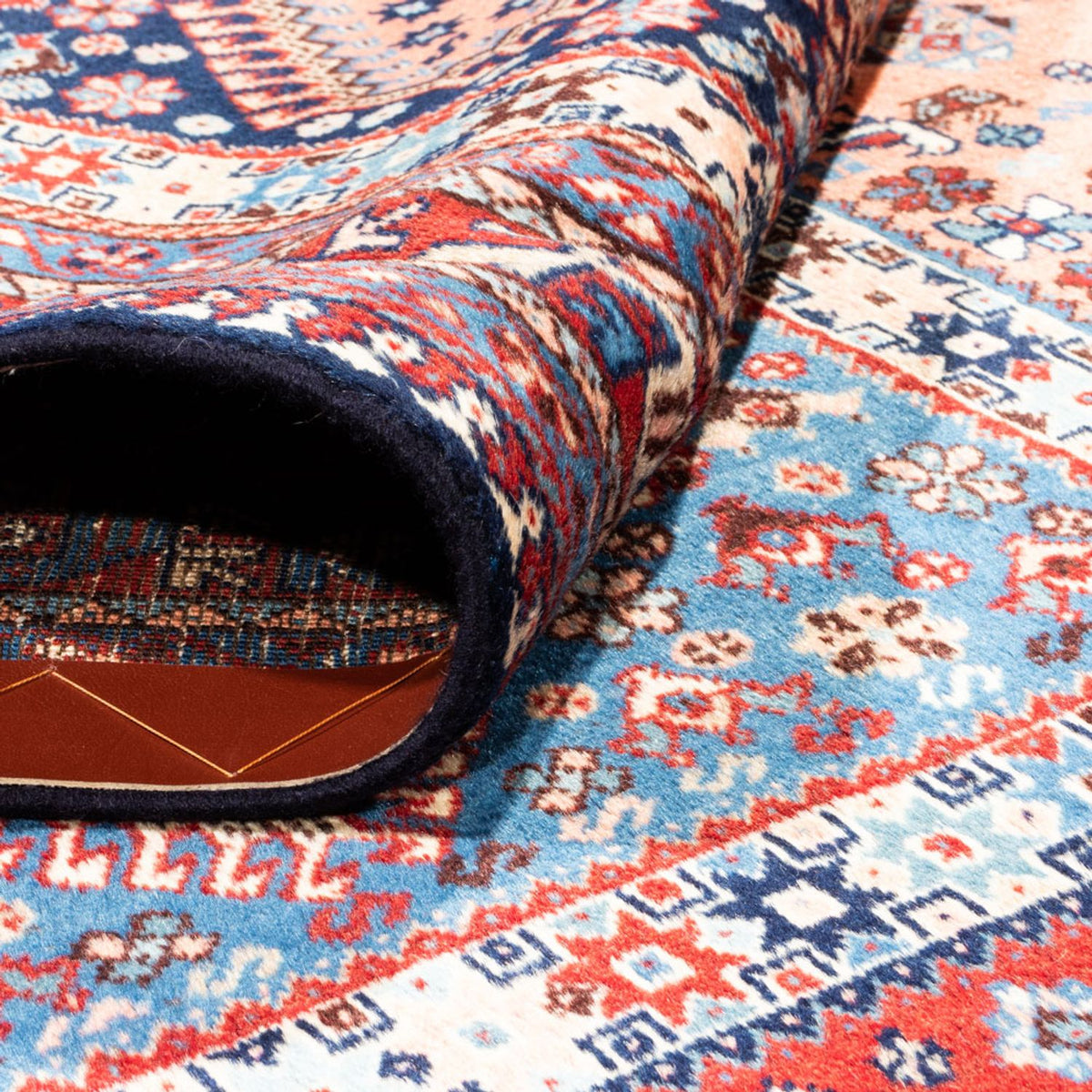 Tapis persan - Nomadic - 311 x 200 cm - rouge foncé