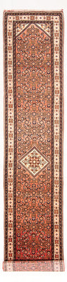 Tapis de couloir Tapis persan - Nomadic - 400 x 78 cm - rouge