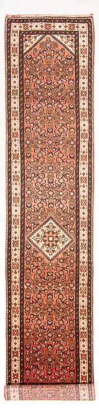 Tapis de couloir Tapis persan - Nomadic - 400 x 78 cm - rouge