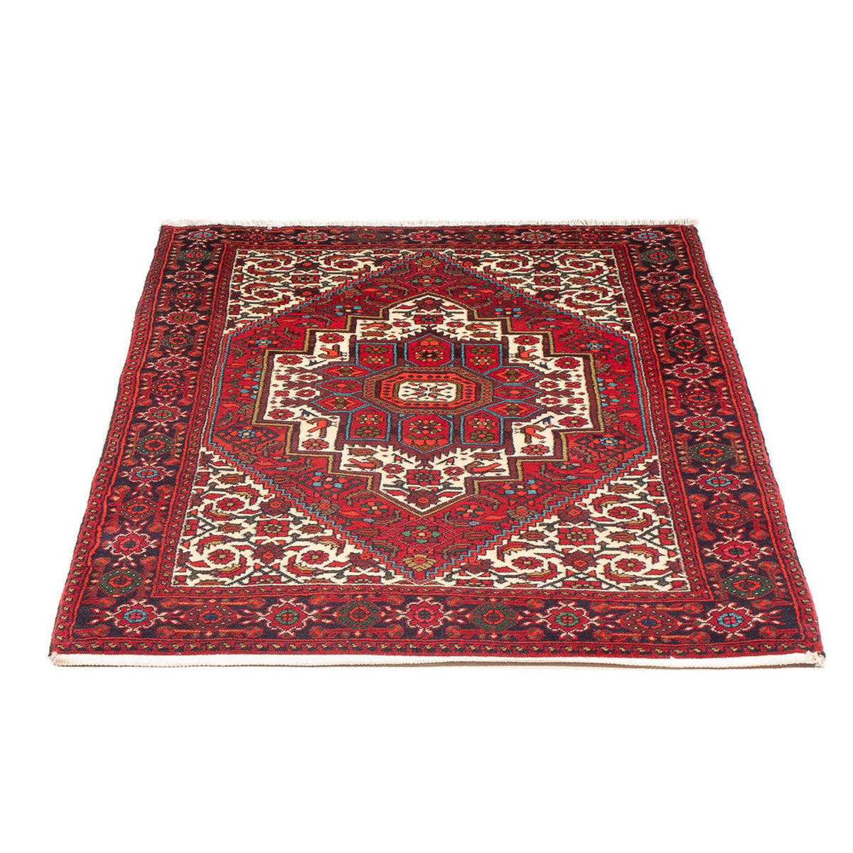 Tapis persan - Nomadic - 120 x 80 cm - rouge