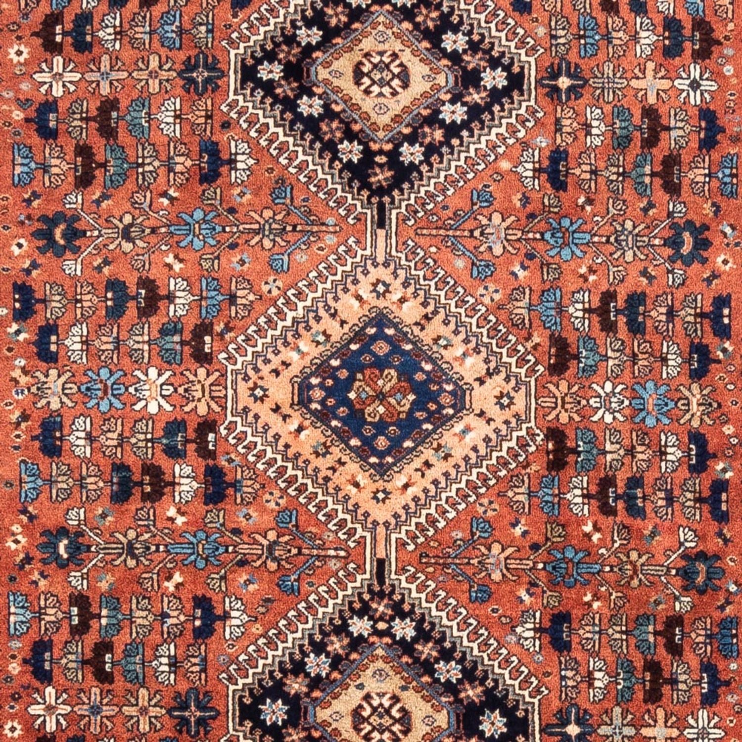 Tapis persan - Nomadic - 240 x 153 cm - rouge