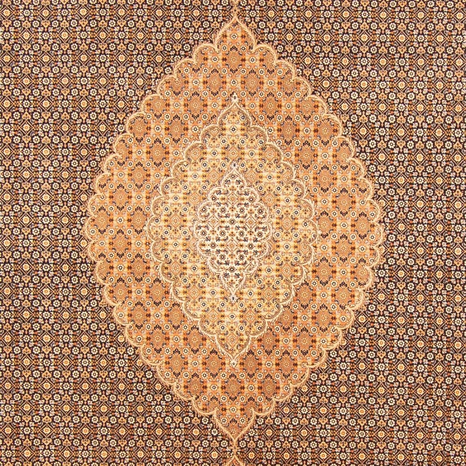 Tapis persan - Tabriz - Royal - 300 x 202 cm - bleu foncé