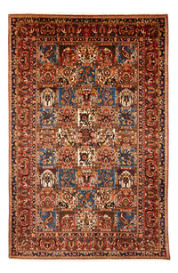 Tapis persan - Nomadic - 303 x 202 cm - rouge bordeaux