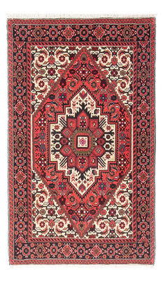 Tapis persan - Nomadic - 122 x 83 cm - rouge