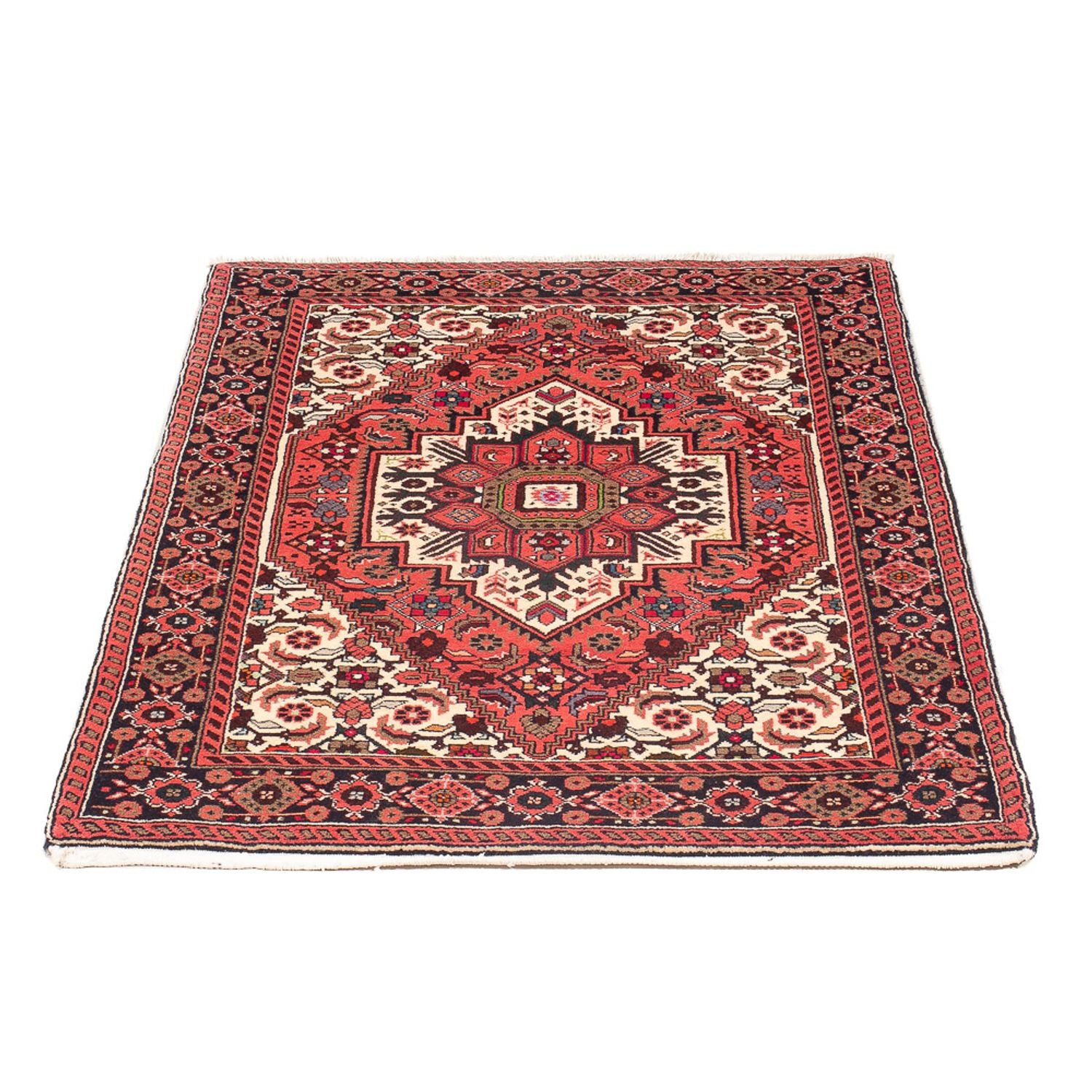 Tapis persan - Nomadic - 122 x 83 cm - rouge
