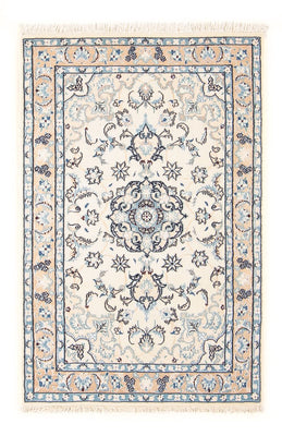 Tapis persan - Nain - Premium - 108 x 66 cm - crème