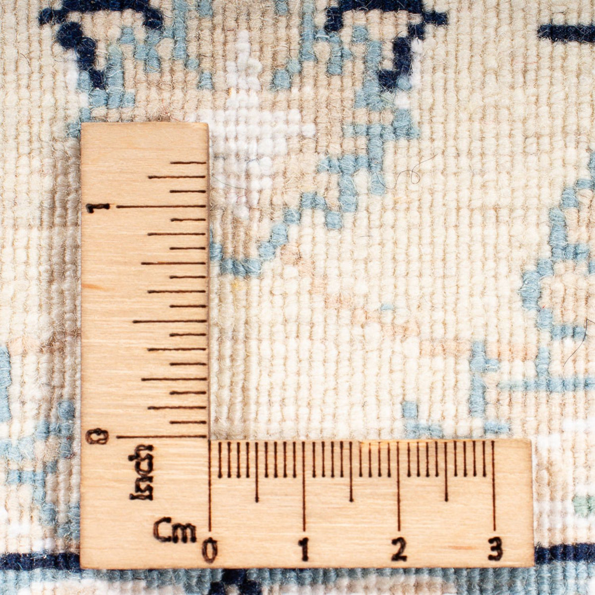 Tapis persan - Nain - Premium - 108 x 66 cm - crème