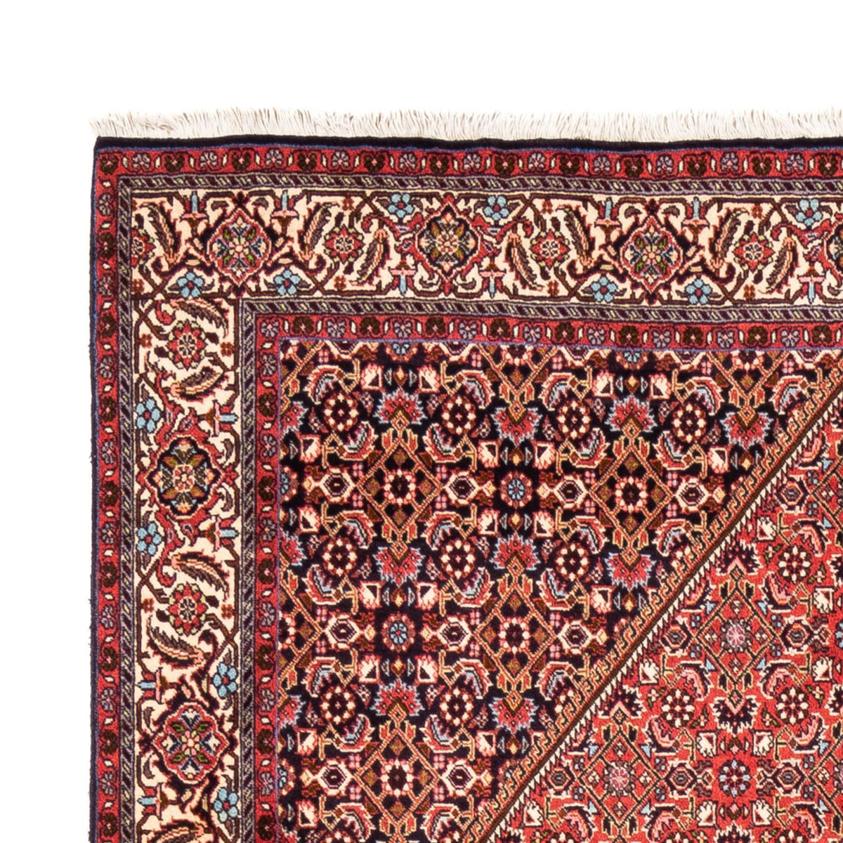 Tapis persan - Bidjar - 232 x 171 cm - rouge