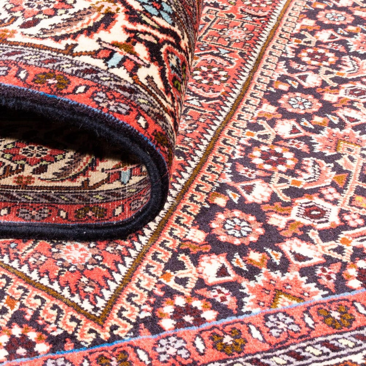 Tapis persan - Bidjar - 232 x 171 cm - rouge