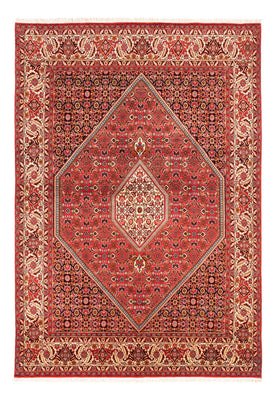 Tapis persan - Bidjar - 234 x 176 cm - rouge