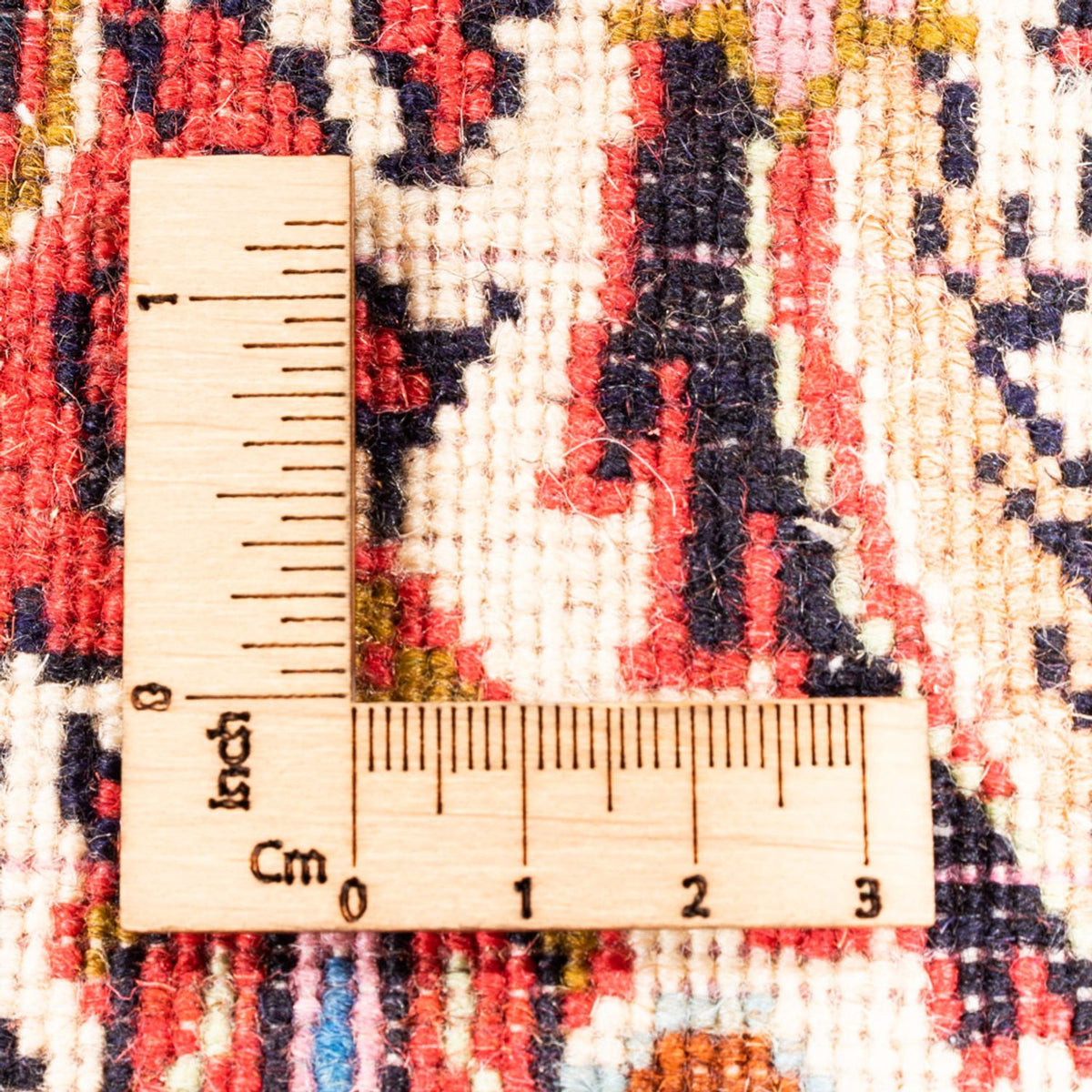 Tapis persan - Bidjar - 234 x 176 cm - rouge