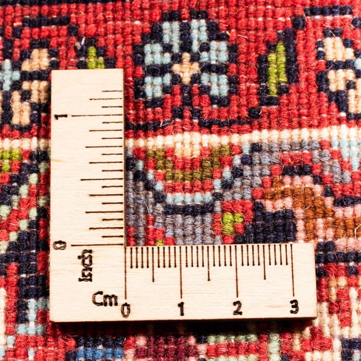 Tapis persan - Bidjar - 244 x 168 cm - rouge