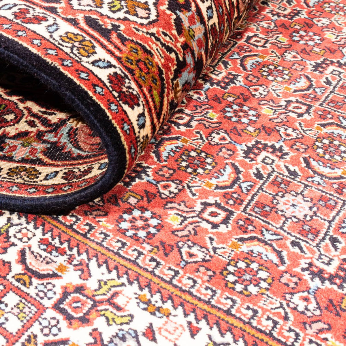 Tapis persan - Bidjar - 247 x 172 cm - rouge