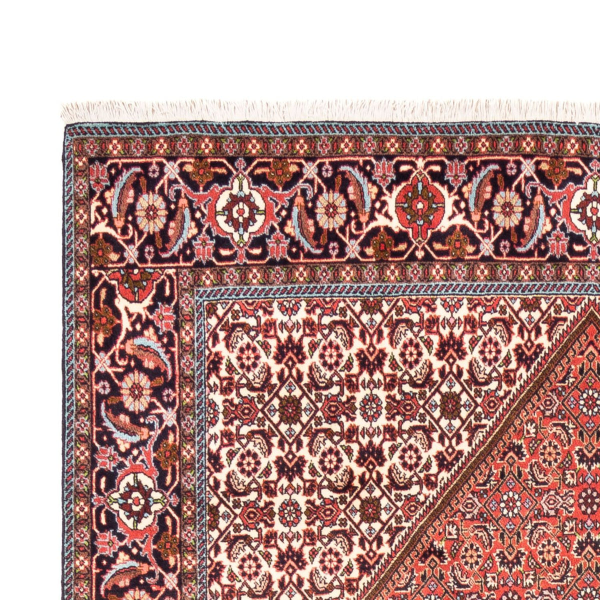 Tapis persan - Bidjar - 247 x 173 cm - rouge