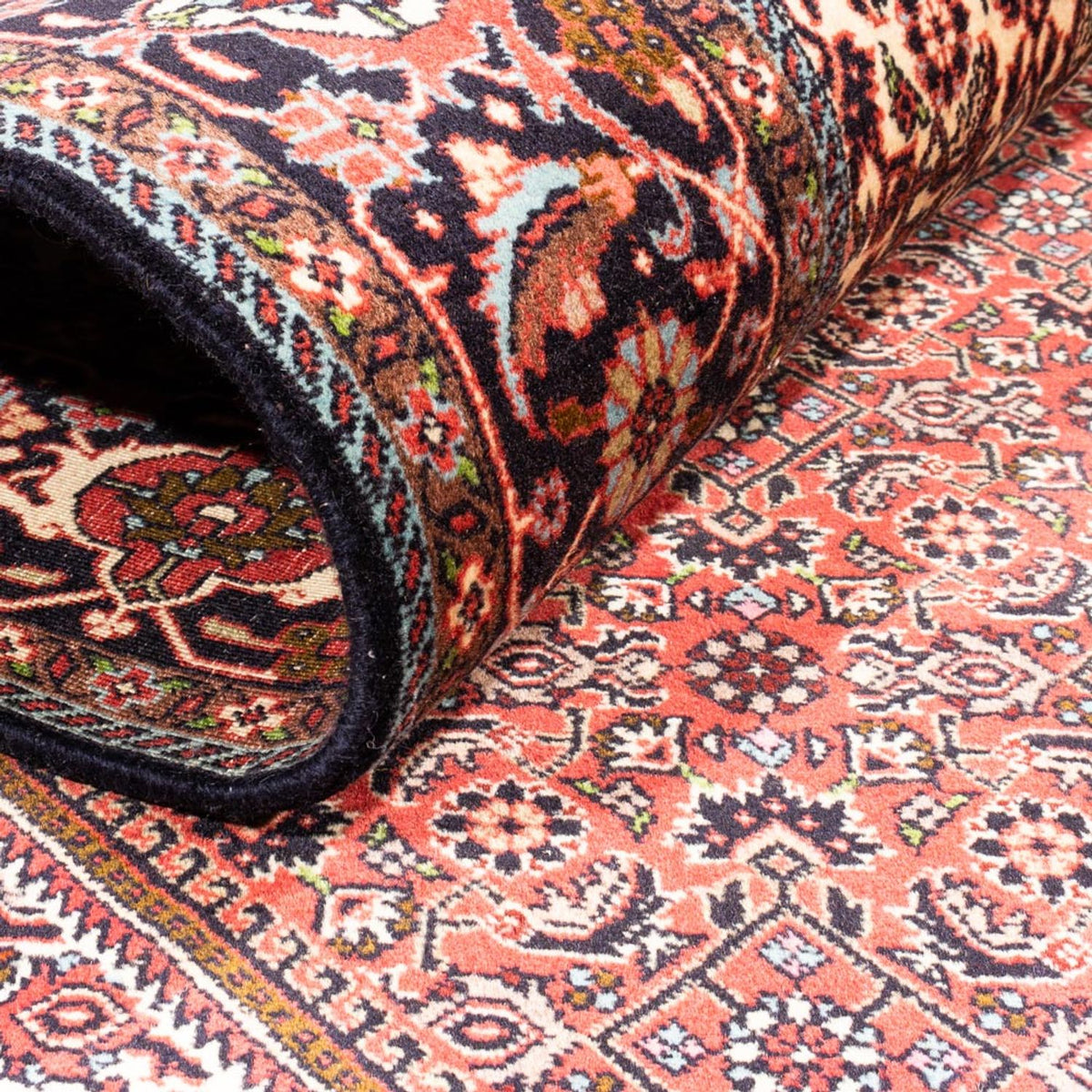 Tapis persan - Bidjar - 247 x 173 cm - rouge