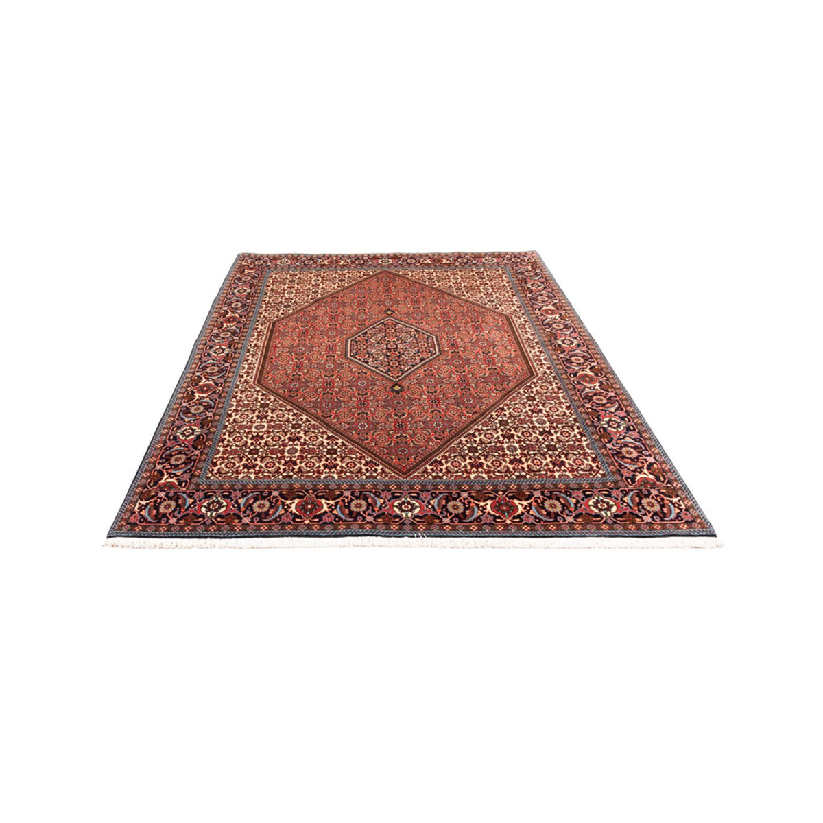 Tapis persan - Bidjar - 247 x 173 cm - rouge