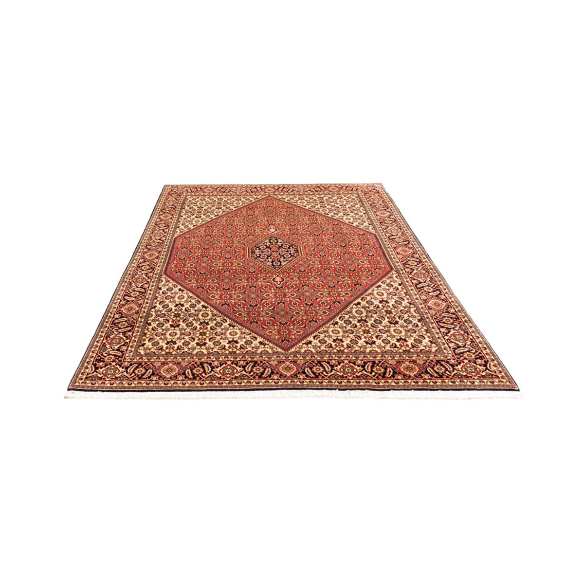 Tapis persan - Bidjar - 238 x 171 cm - rouge