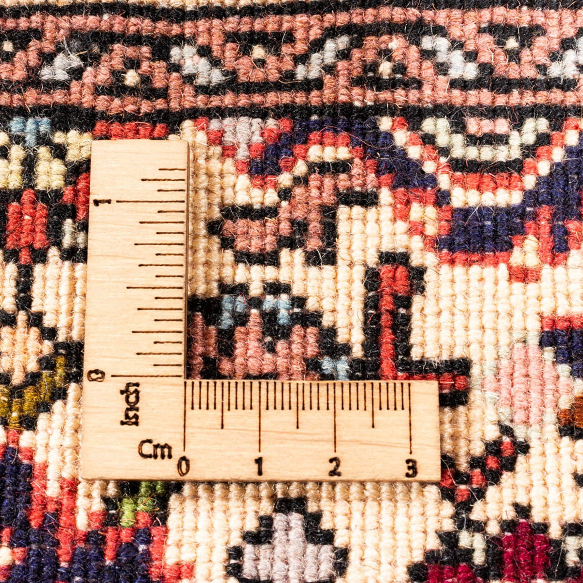 Tapis persan - Bidjar - 238 x 171 cm - rouge