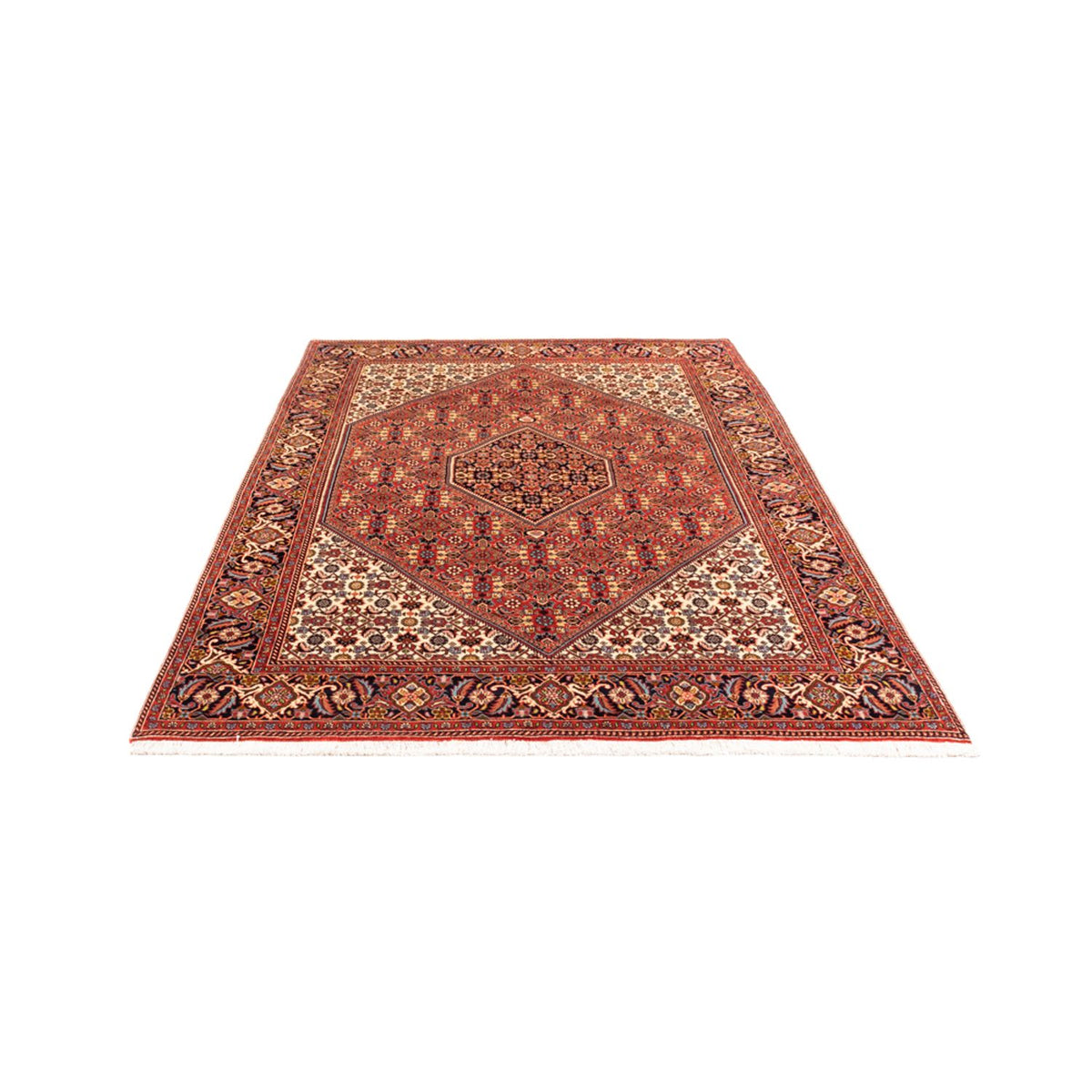 Tapis persan - Bidjar - 246 x 171 cm - rouge