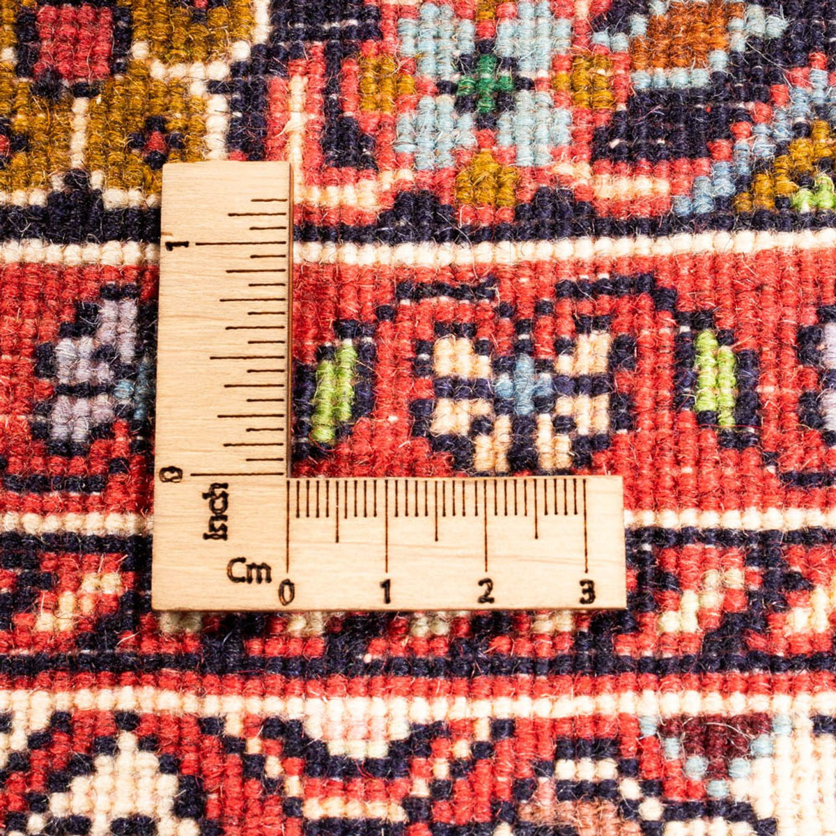 Tapis persan - Bidjar - 246 x 171 cm - rouge
