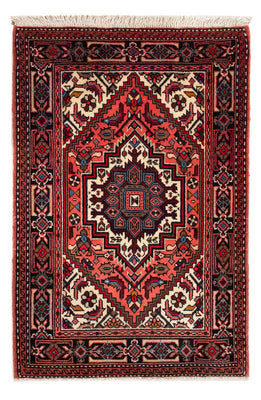 Tapis persan - Nomadic - 89 x 59 cm - rouge