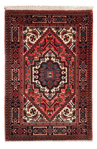 Tapis persan - Nomadic - 89 x 59 cm - rouge